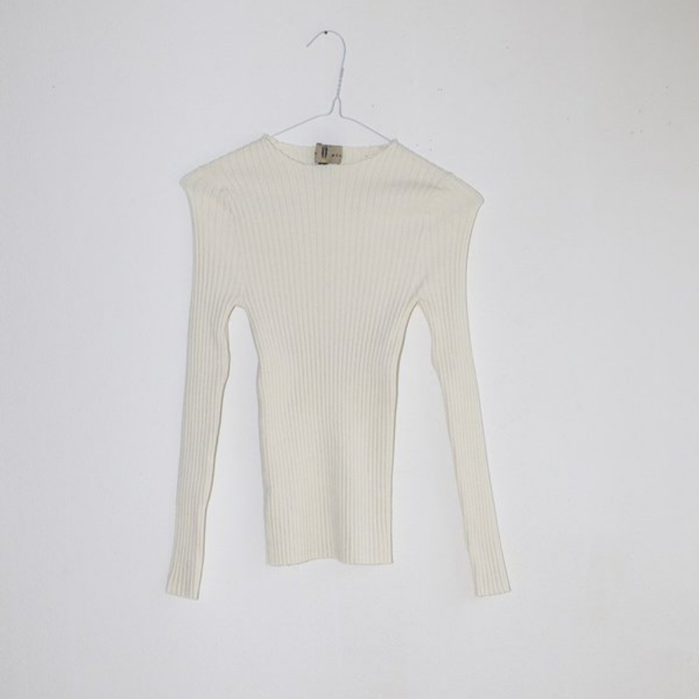 LAST CALL Giu Giu Nonna Jewel sweater Ivory XS
